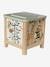 Grand cube d'activités en bois FSC® Beige LOVELY FARM+bleu+rose+rose+vert 