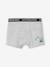 Lot de 3 boxers stretch 'tractopelle' garçon vert sauge 
