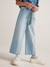Jean large et sa ceinture en gaze de coton fille longueur chevilles double stone+stone 