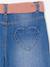 Jean large et sa ceinture en gaze de coton fille longueur chevilles double stone+stone 