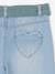 Jean large et sa ceinture en gaze de coton fille longueur chevilles double stone+stone 