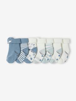Baby-Socken, Strumpfhose-7er-Pack Baby Socken mit Stern und Fuchs