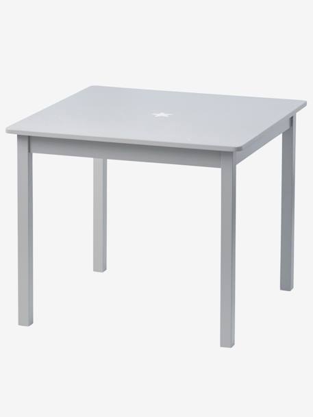 Kindertisch 'Sirius' Grau+Weiss 