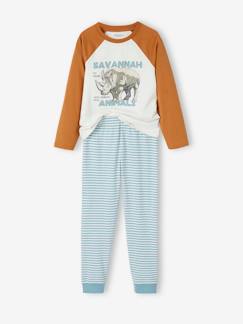 Junge-Pyjama, Overall-Jungen Pyjama, Nashorn