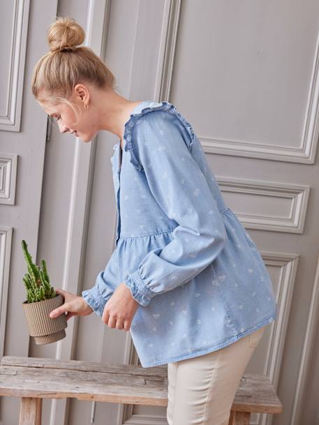 Umstands- und Stillbluse double stone 