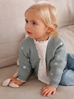 Baby-Pullover, Strickjacke, Sweatshirt-Mädchen Baby Strickjacke