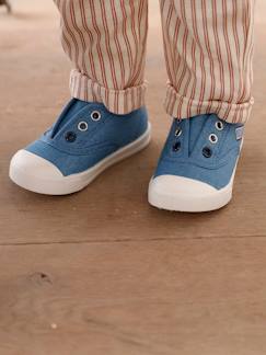 Schuhe-Babyschuhe 17-26-Lauflernschuhe Jungen 19-26-Sneakers-Baby Stoff-Sneakers mit Gummizug