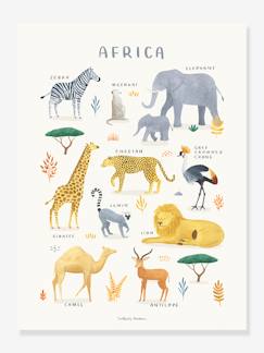 -Kinderzimmer Poster „Living Earth“ Afrika LILIPINSO