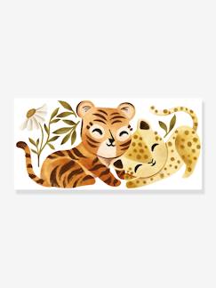 -Großes Kinderzimmer Wandtattoo Leopard & Tiger „Felidae“ LILIPINSO