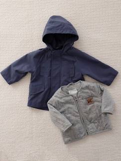 Baby-Mantel, Overall, Ausfahrsack-Baby Regenjacke mit Innenjacke