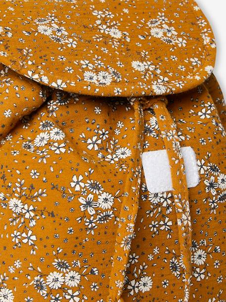 Sac fleuri personnalisable fille camel 