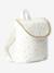 Sac étoiles personnalisable fille écru 