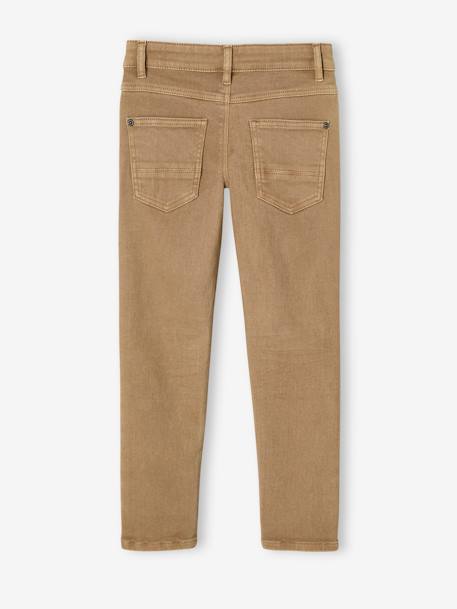 Jungen Slim-Fit-Hose, Hüftweite REGULAR beige+graugrün+grün+himmelblau+khaki+nachtblau+schiefer+terrakotta farbe 