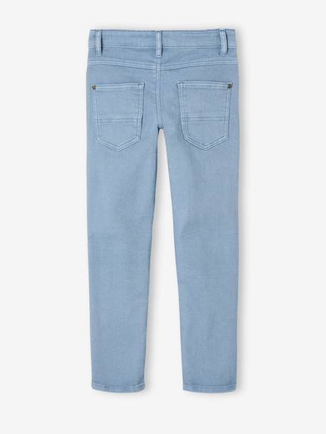 Jungen Slim-Fit-Hose, Hüftweite COMFORT beige+himmelblau+schiefer+terracotta 
