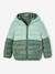 Jungen Wende-Steppjacke mit Recyclingmaterial salbeigrün+schiefergrau 