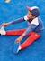 Pantalon jogging 'Athletic' garçon en molleton BLEU CANARD+bleu roi+chocolat+rouge 