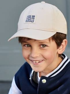 Junge-Accessoires-Jungen Cap mit Sticklabel vorn