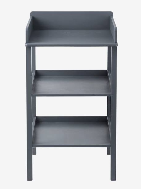 Table à langer bébé Blanc+Gris 