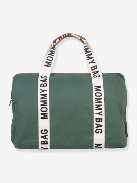 Sac à langer CHILDHOME Mommy Bag écru+terracotta+vert 