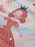 Kinderbettwäsche-Set: Bettdeckenbezug + Kopfkissenbezug ABC Prinzess rosa/blau 