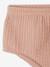 Mädchen Baby Slip für Kleider ecru+puderrosa 