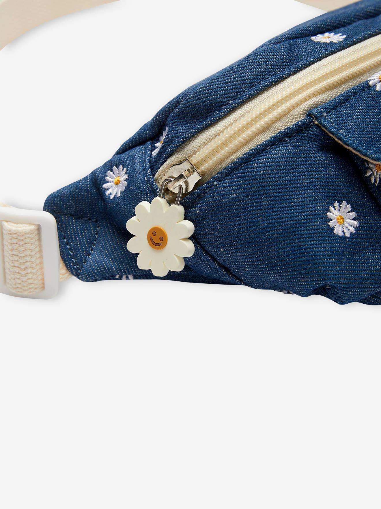 Sac banane fille en denim brod bleu jean Fille