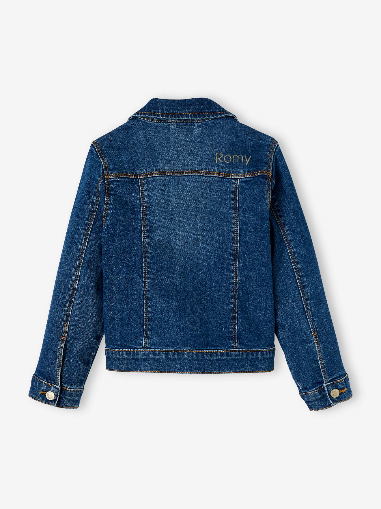 Veste en jean personnalisé disney hot sale