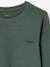 T-shirt couleur Basics personnalisable garçon manches longues BLEU+bois de rose+ECRU+marine+vert grisé+vert sapin 