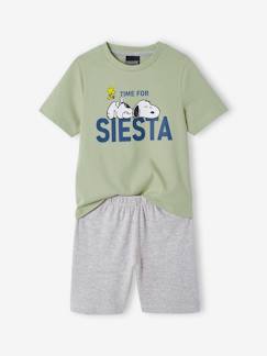 Junge-Pyjama, Overall-Kurzer Jungen Pyjama PEANUTS® SNOOPY