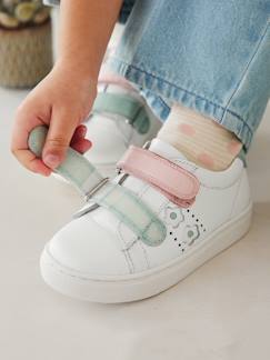 Schuhe-Mädchenschuhe 23-38-Mädchen Klett-Sneakers