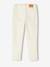 Pantalon Mom fit MorphologiK Fin fille écru+encre+pêche 