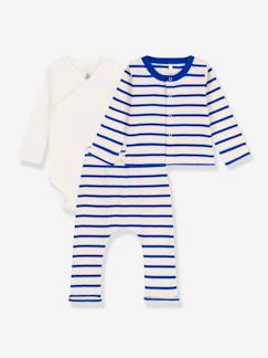 Baby-3-teiliges Baby-Set PETIT BATEAU, Bio-Baumwolle