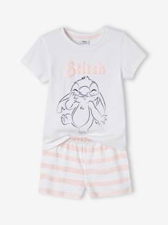Mädchen-Pyjama, Overall-Kurzer Mädchen Pyjama LILO & STITCH