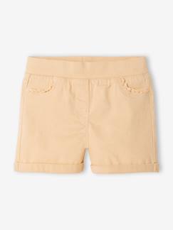 -Short tregging Basics fille détail en macramé