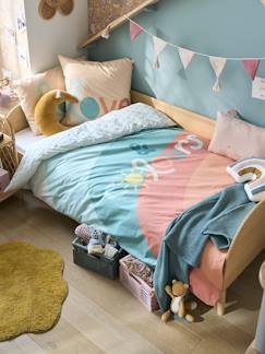 Linge de maison et décoration-Linge de lit enfant-Parure enfant fourre de duvet + taie d'oreiller BOHO