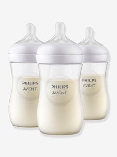 Babyartikel-Essen-Fläschchen-3er-Set Babyfläschchens 260 ml Philips AVENT Natural Response (Naturnah)