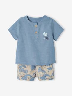 Bébé-Ensemble-Ensemble bébé chemise et short