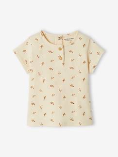 Baby-T-Shirt, Unterziehpulli-Geripptes Baby T-Shirt