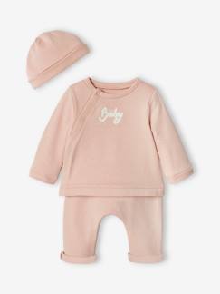 Baby-Set-3-teiliges Baby-Set für Neugeborene, Sweatware