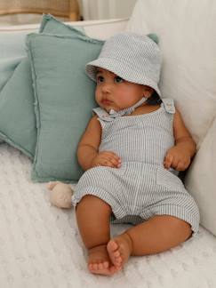 Baby-Set-Baby-Set: Latzhose & Sonnenhut