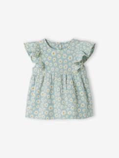 Baby-Hemd, Bluse-Baby Volantbluse