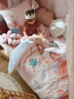 Linge de maison et décoration-Parure fourre de duvet + taie d'oreiller enfant ABC PRINCESSE