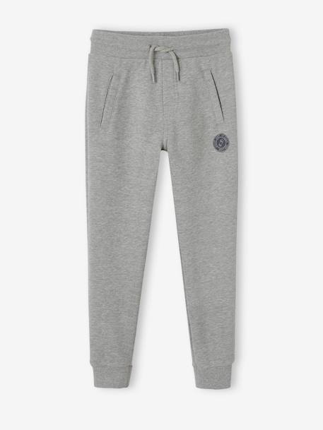 Jungen Sweathose BASIC Oeko-Tex dunkelblau+grau meliert+marine meliert+schwarz meliert+tannengrün+weiß meliert 