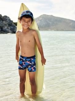 Garçon-Maillot de bain-Boxer de bain imprimé tropical garçon
