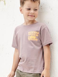 Garçon-T-shirt, polo, sous-pull-Tee-shirt motif devant/dos garçon