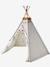 Tipi réversible BLANC IMPRIME 