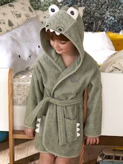 Linge de maison et décoration-Peignoir de bain enfant Crocodile