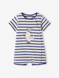 -Pyjama combishort bébé capsule nuit famille marin