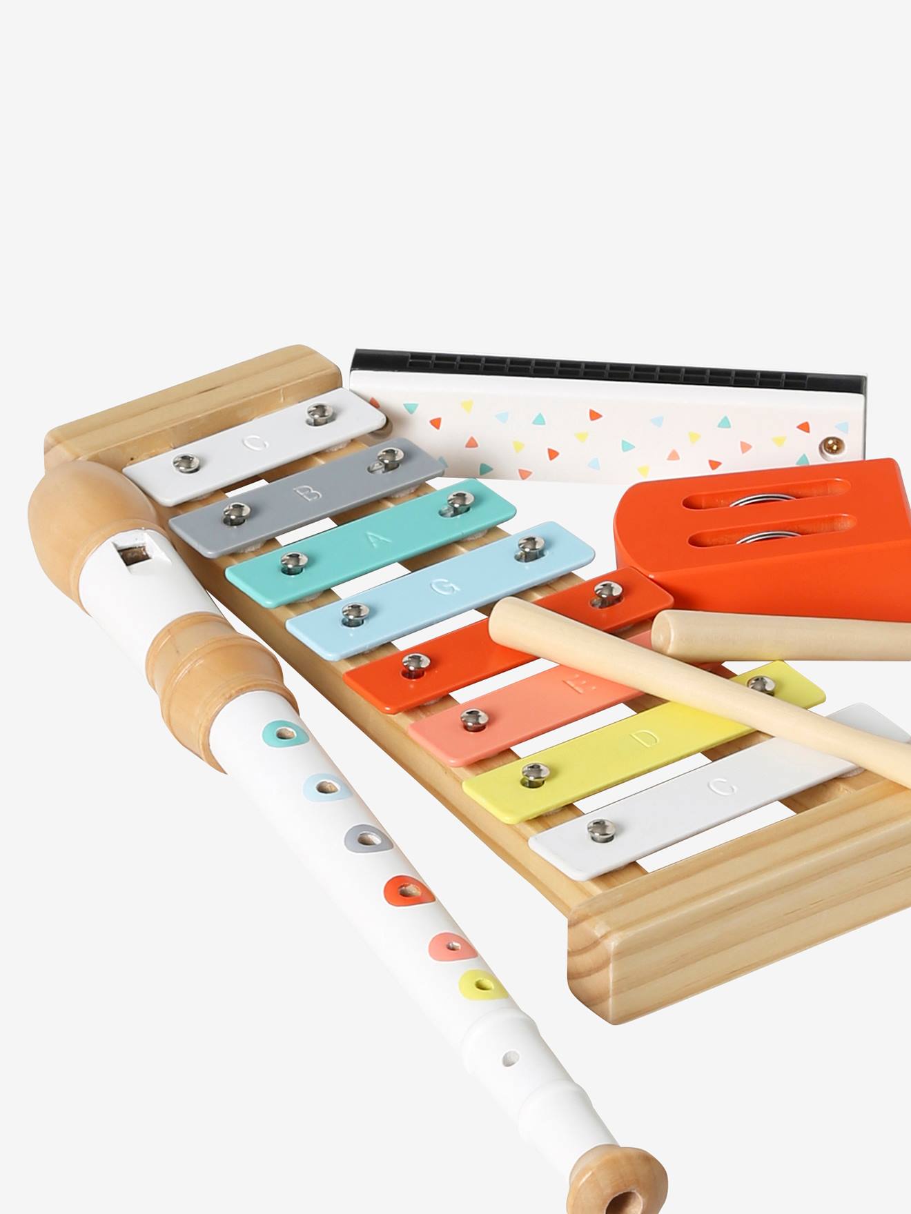 SUPVOX Donnerrohr-Set Für Kinder – 2 Orff-Instrumente Für Musik & Rhythmus