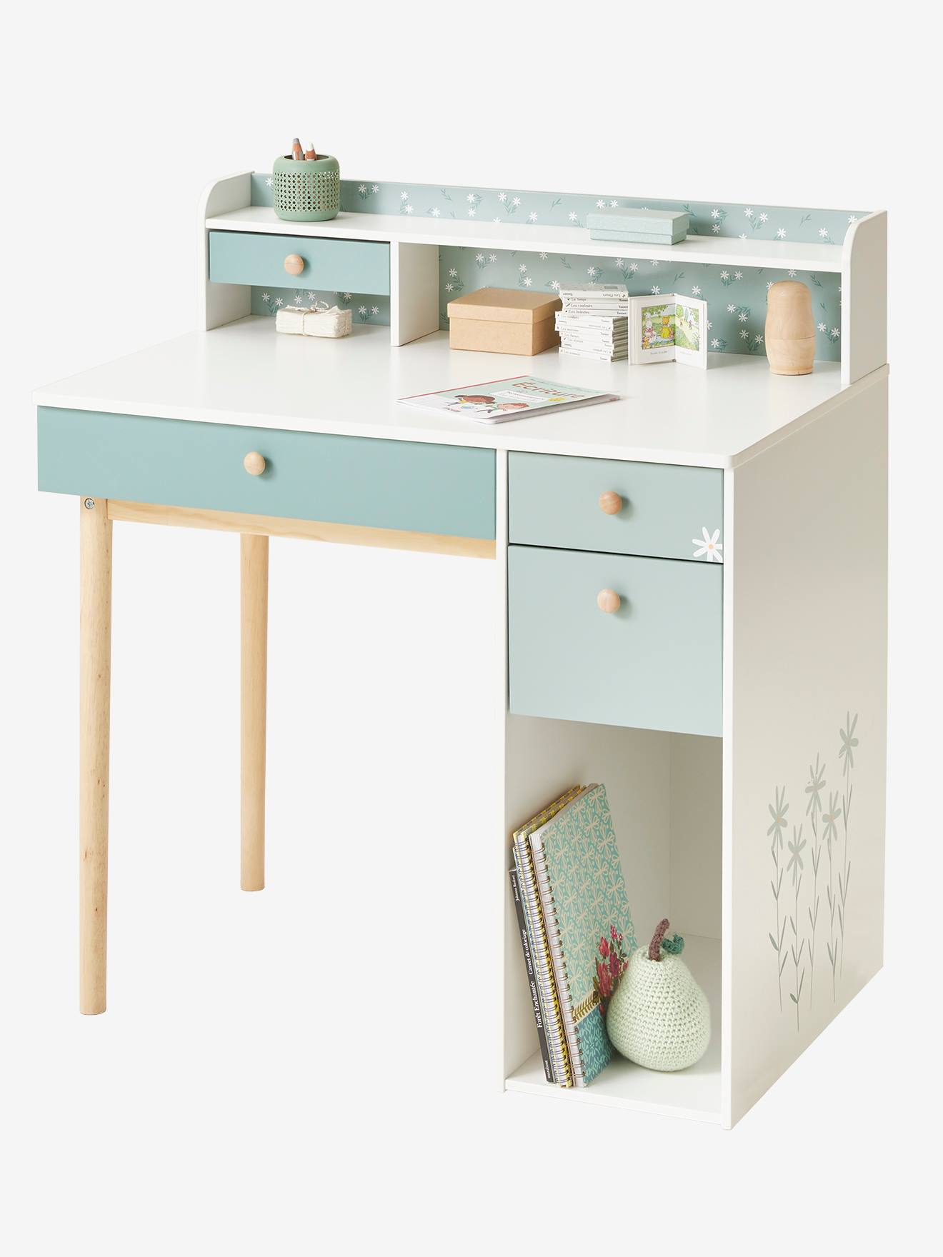 Bureau enfant Ferry Vert Mousse